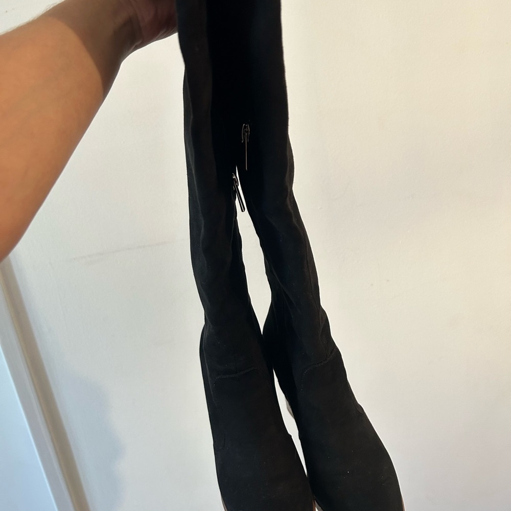 Knee high boots